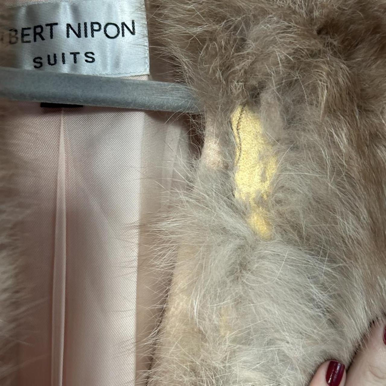 Albert Nipon Women's Blazer Jacket - Cream/Tan - … - image 2