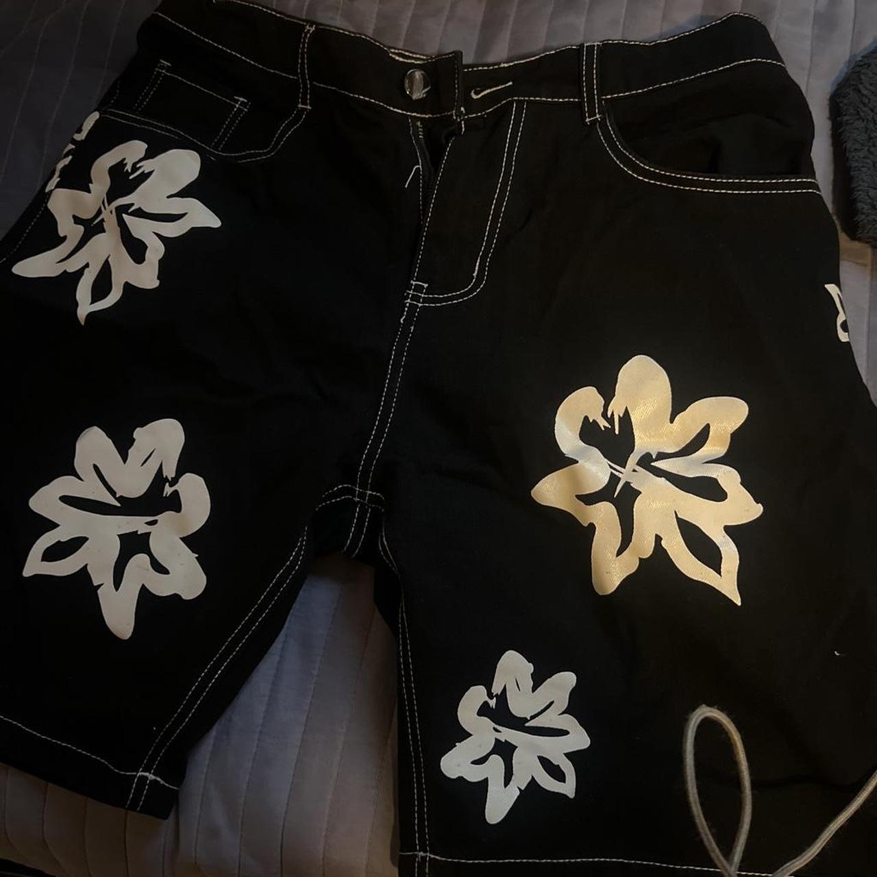 21 men men's black and navy shorts