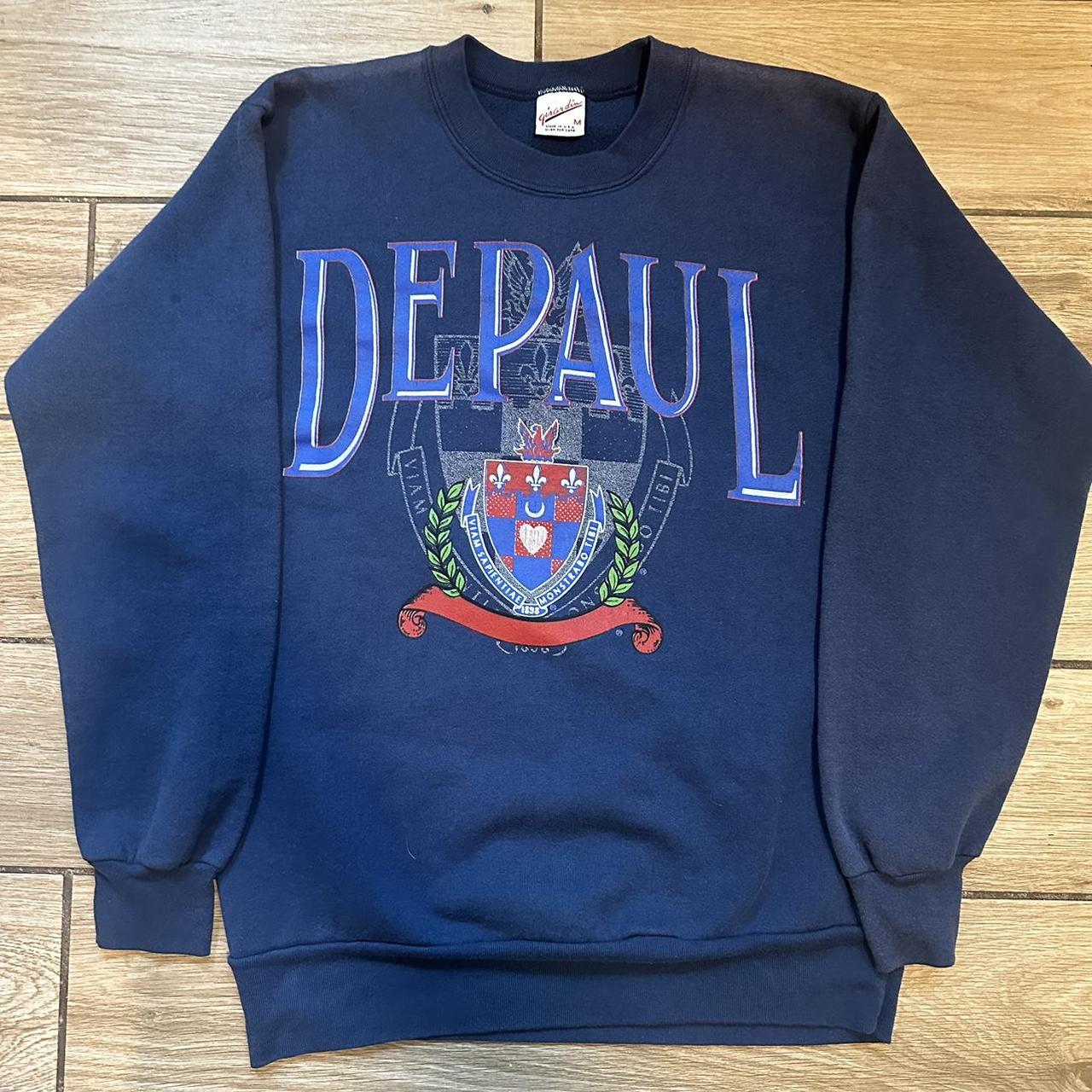 Vintage DePaul Crewneck Tagged at size medium Depop