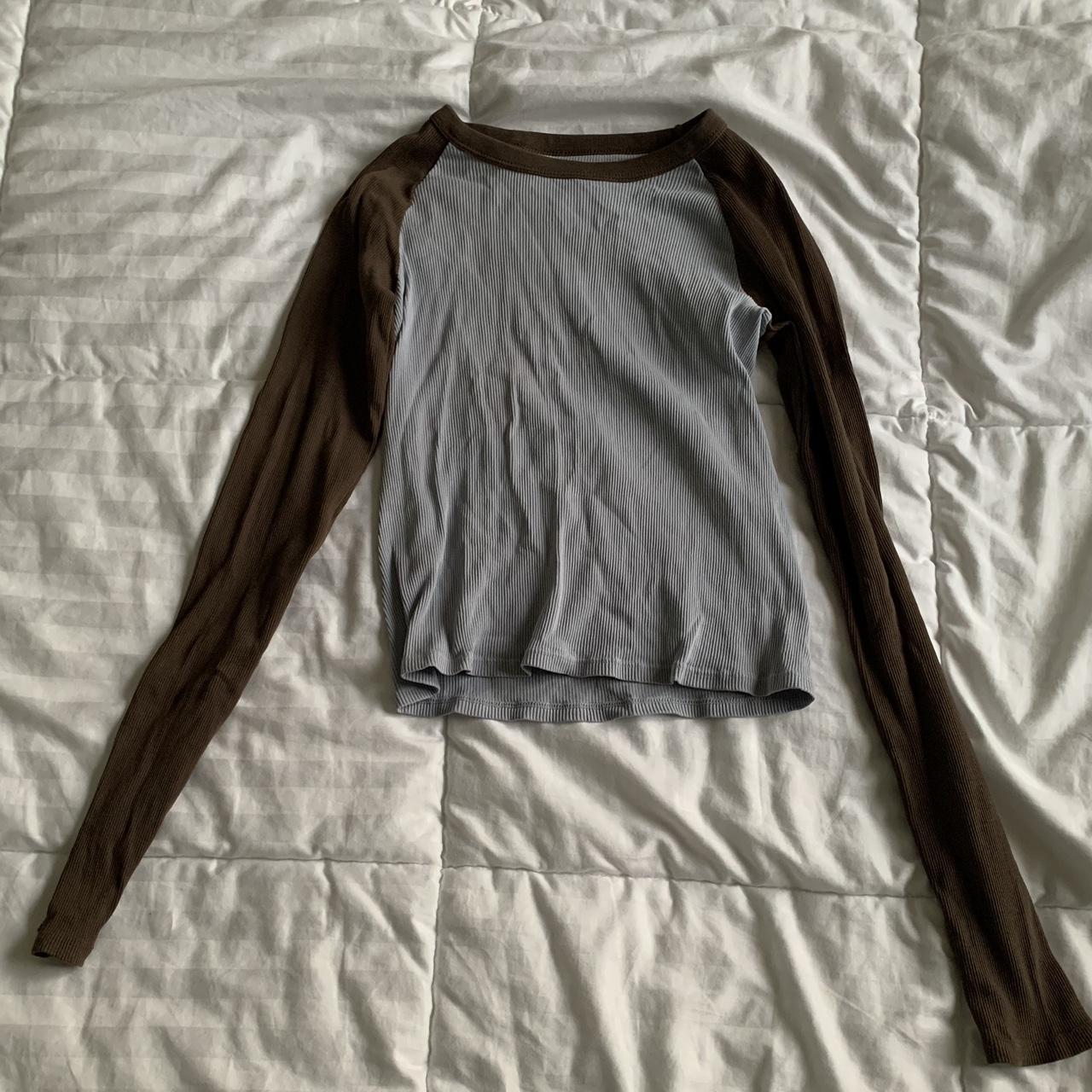 John galt brandy Melville brown and blue bella long... Depop