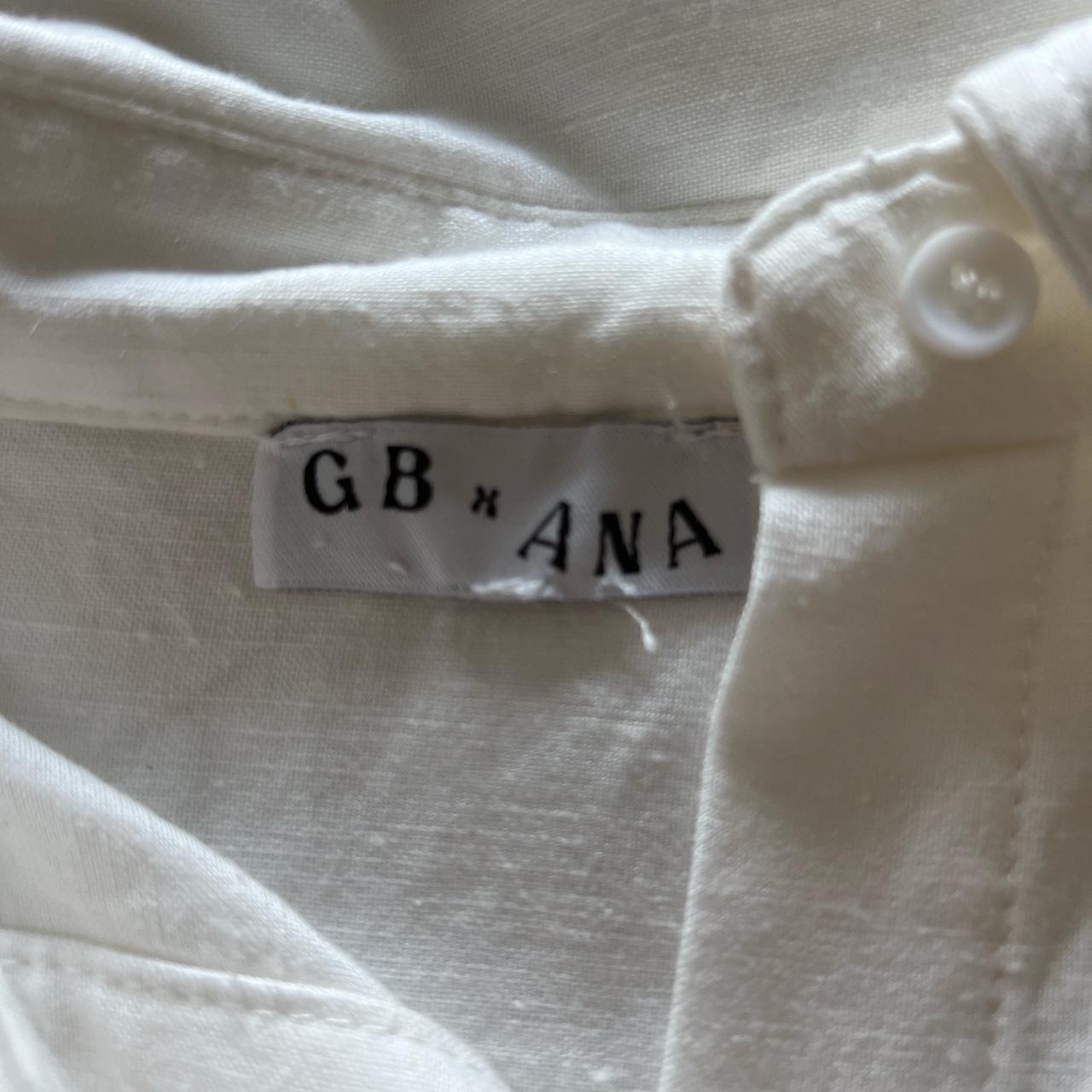 Grey Bandit / GB X Gabana Oversized white lexi... Depop