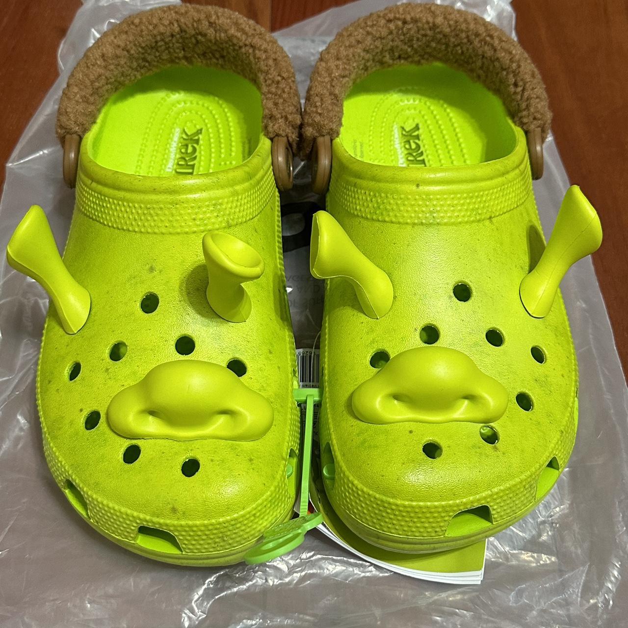 Exclusive Shrocs x Shrek × Crocs Classic Clog Men’s... - Depop
