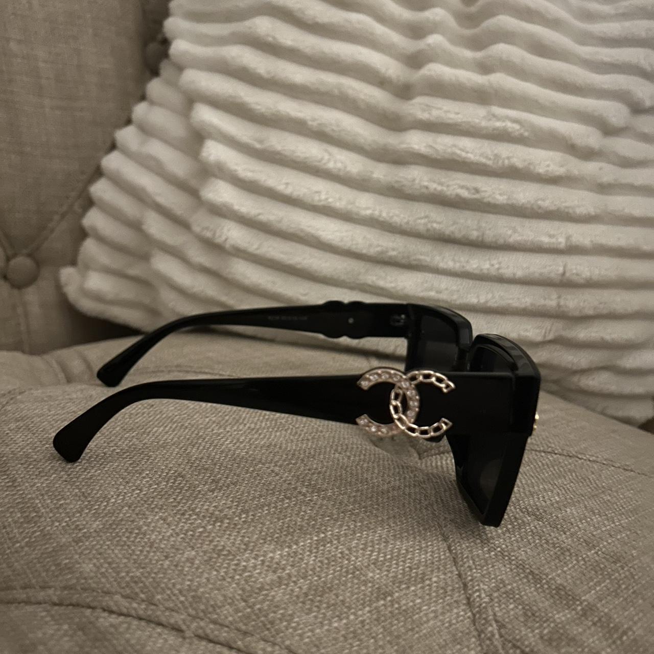 Vintage chanel sunglasses #y2k #trendy #boujee - Depop