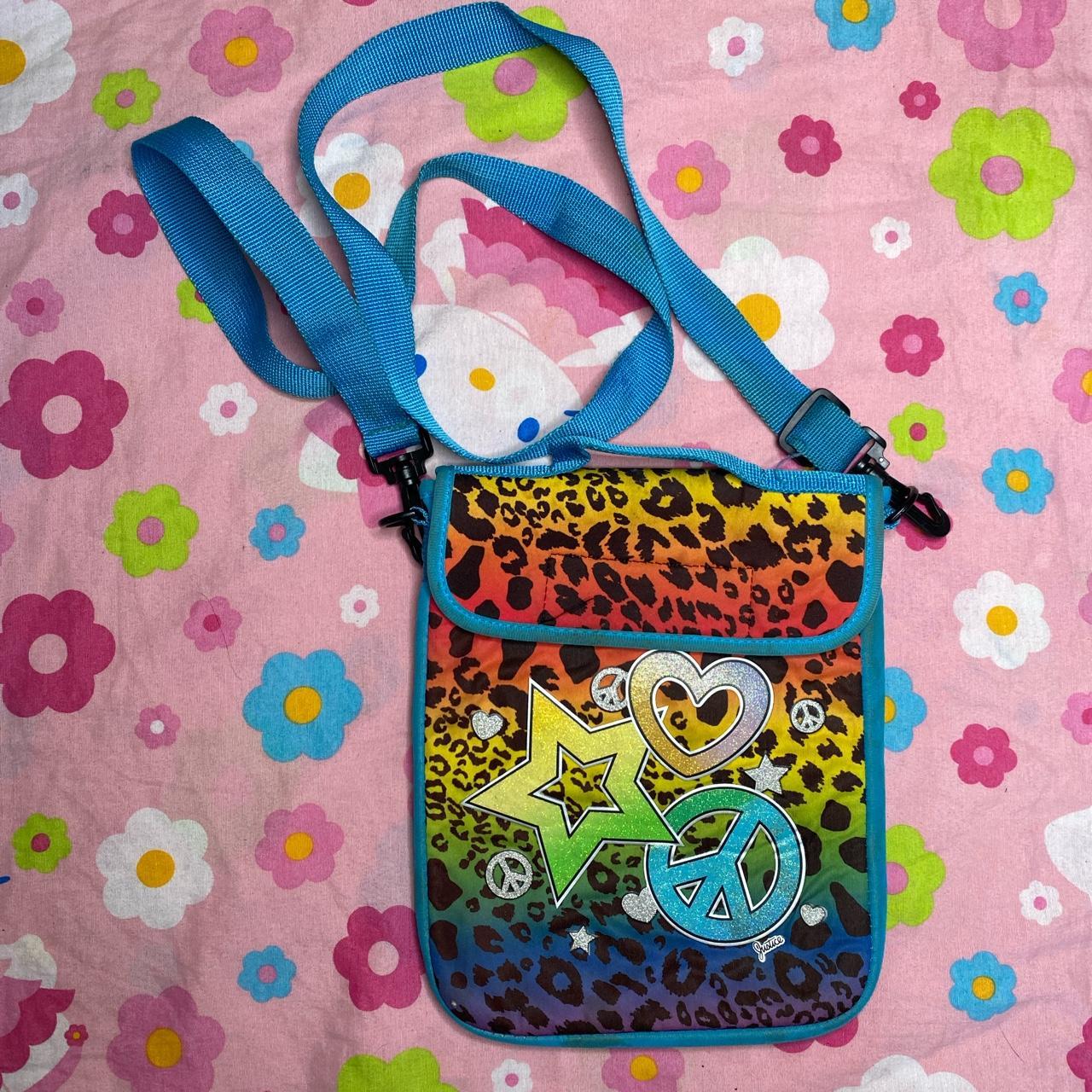 Y2k justice bag peace sign and stars Just needs to... Depop