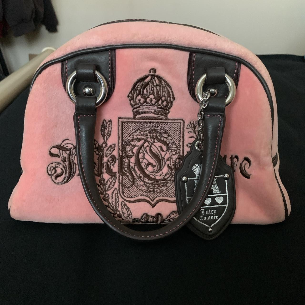 mussio degroot pink plaid purse hard to find - Depop