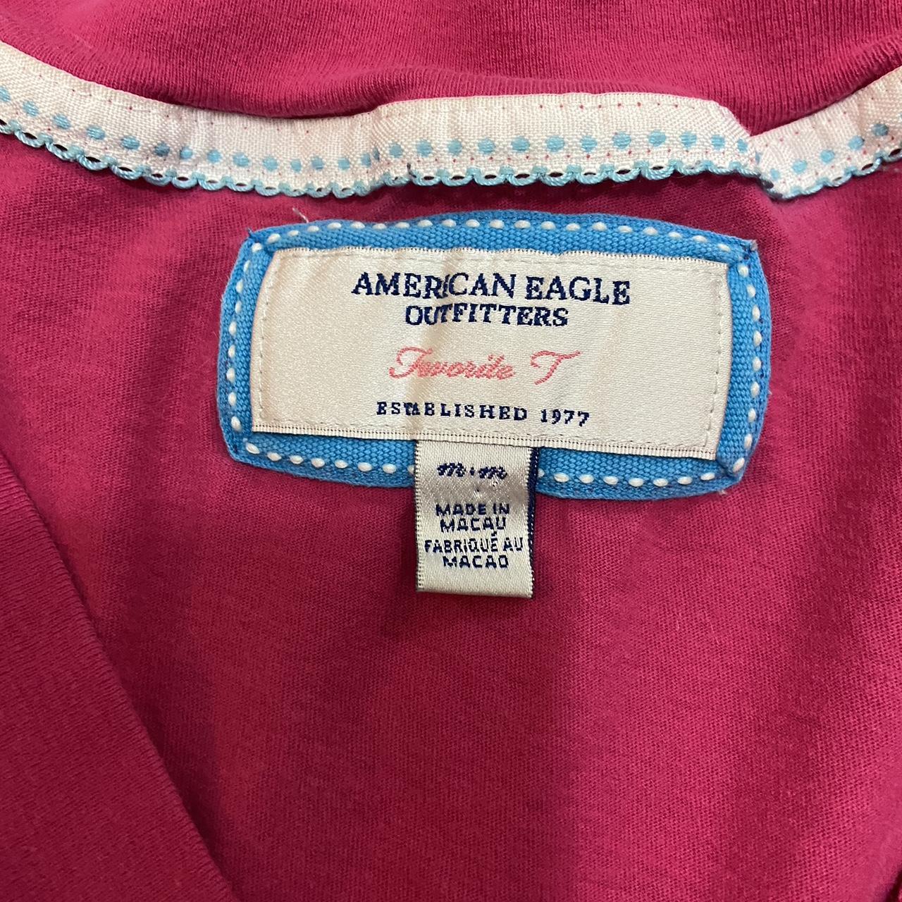 American Eagle Outfitters Women's Pink Shirt (2)