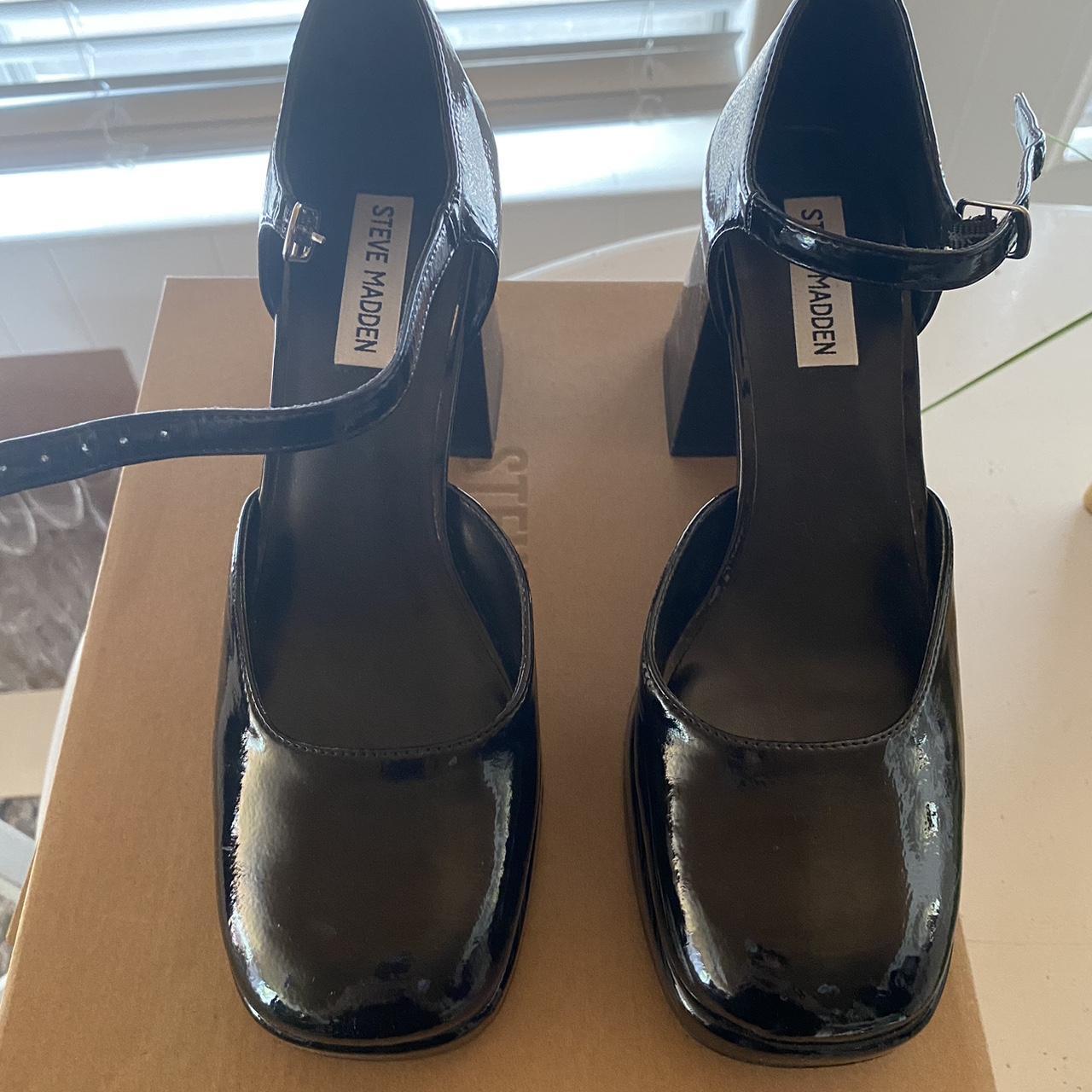 patent leather platform mary janes