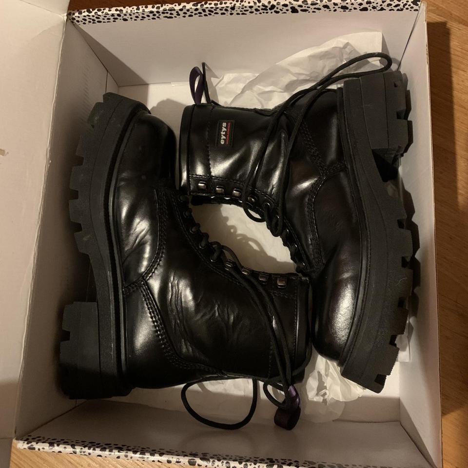 Eytys Michigan leather boot size EU 41 Fits a size US 9 - Depop