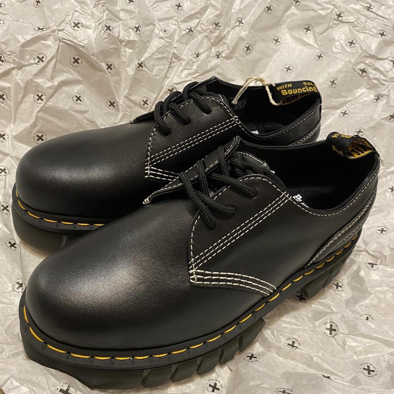 Dr. Martens Women's Black and White Boots (4)