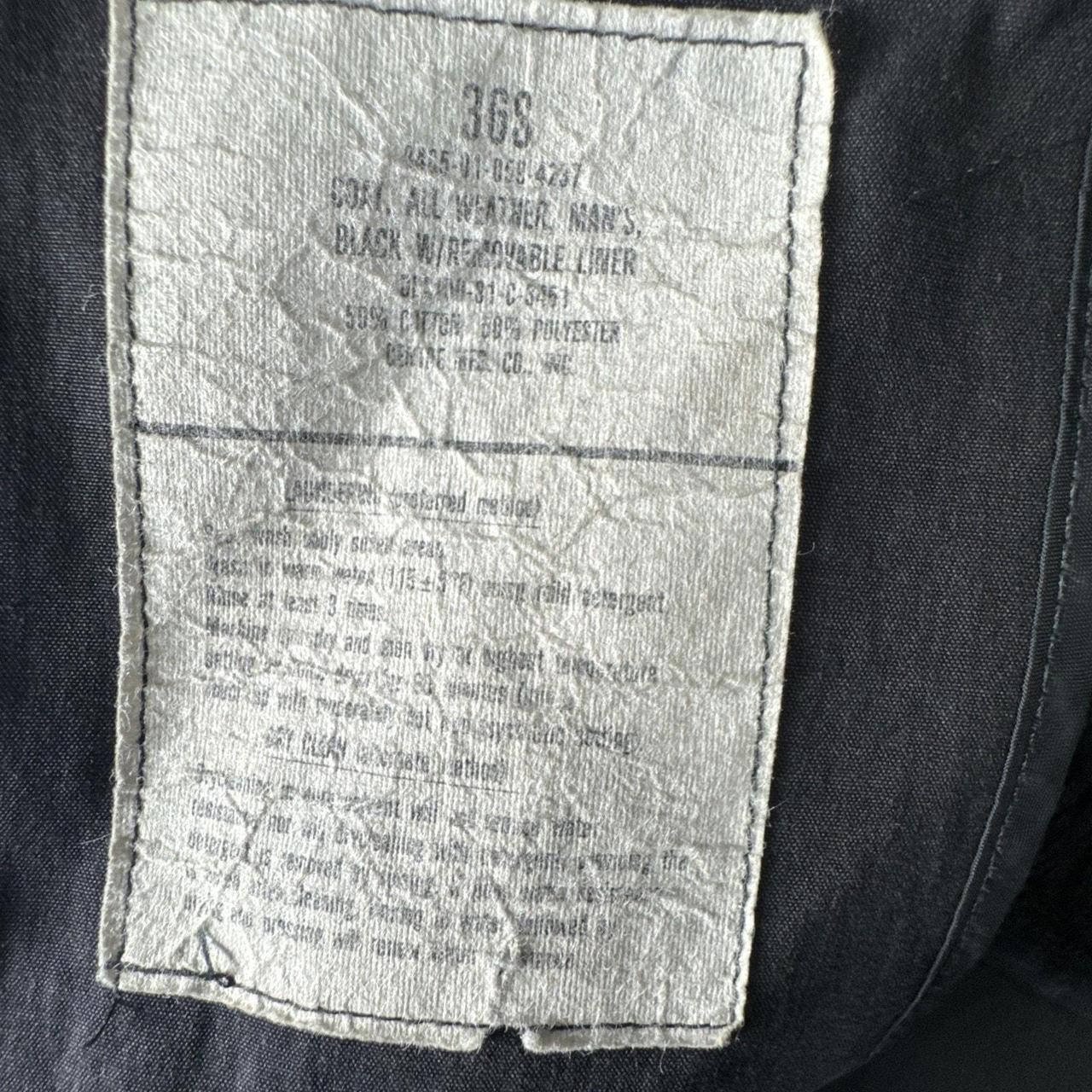 Source Unknown Men's Jacket - Black – The Militar… - image 5