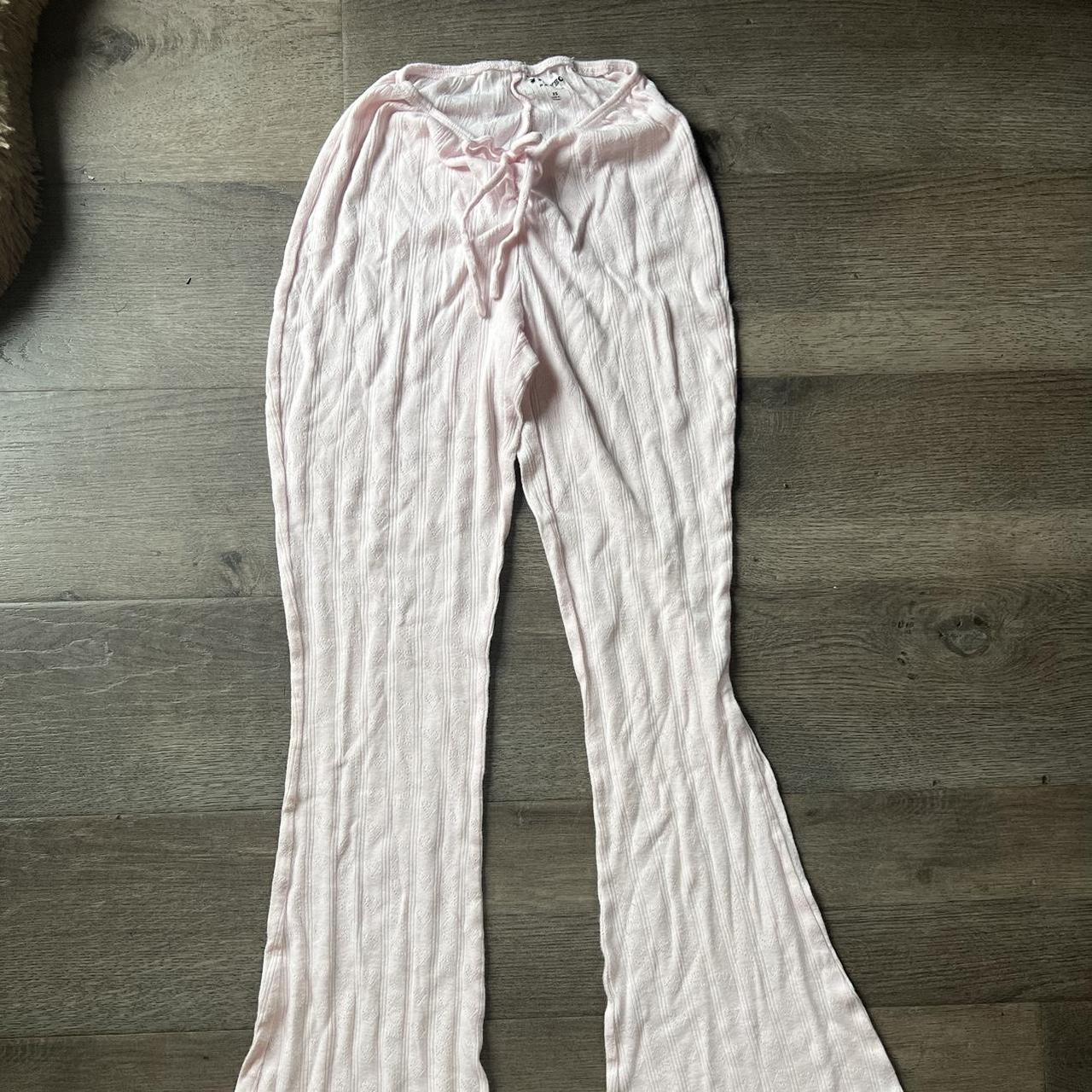 Playboy Women's Pink Jeans Depop