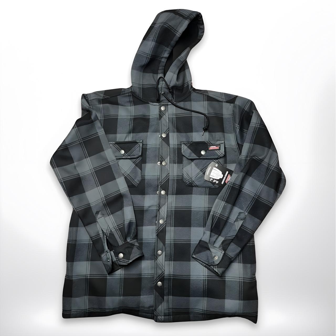 Dickies bonded on sale overshirt with hood