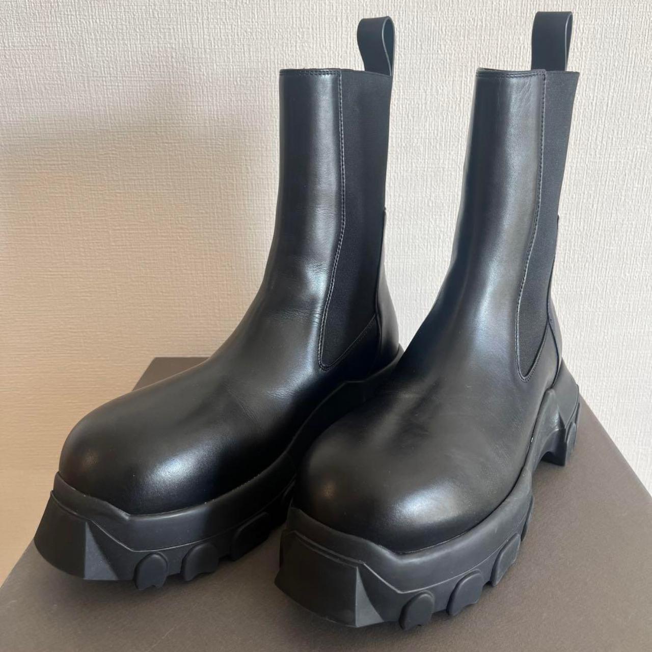 rickowens beatle bozo tractor 41 rick boots New... - Depop