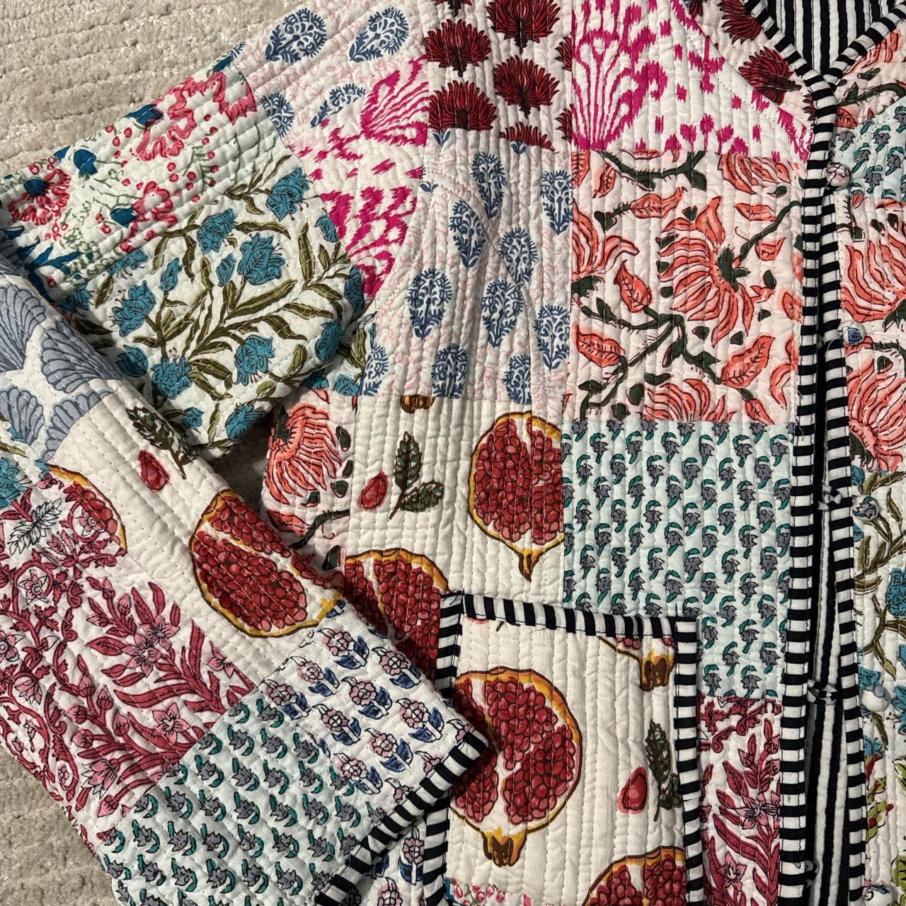 Women's Jacket - Multi - L – Multicolored patchwo… - image 2