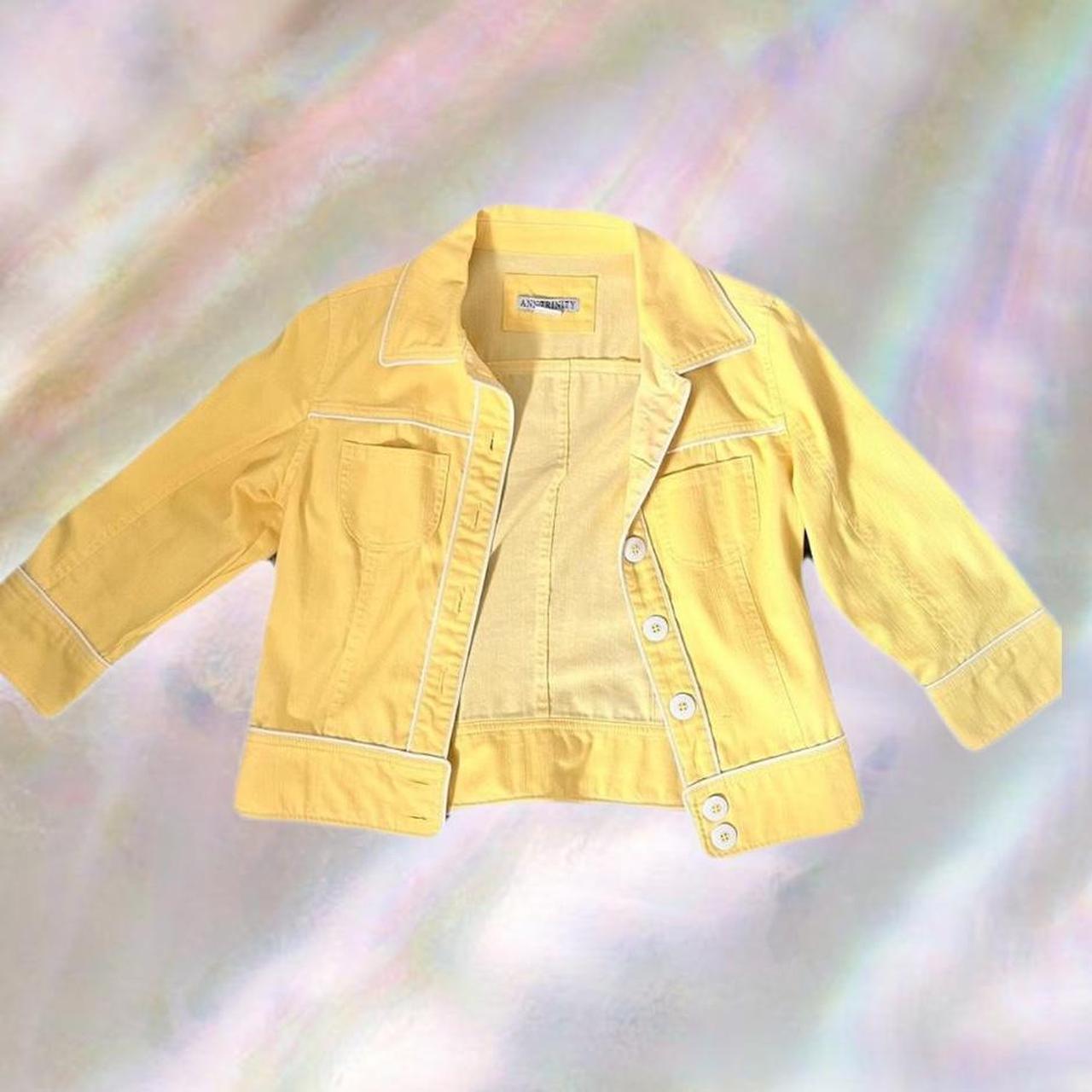 Cute yellow jacket best sale