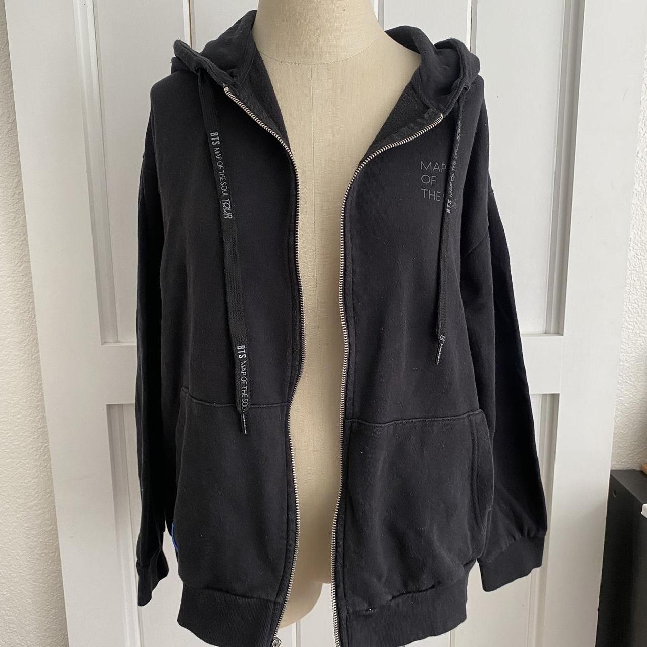Purgatory quilted track zip up hoodie Size - Depop