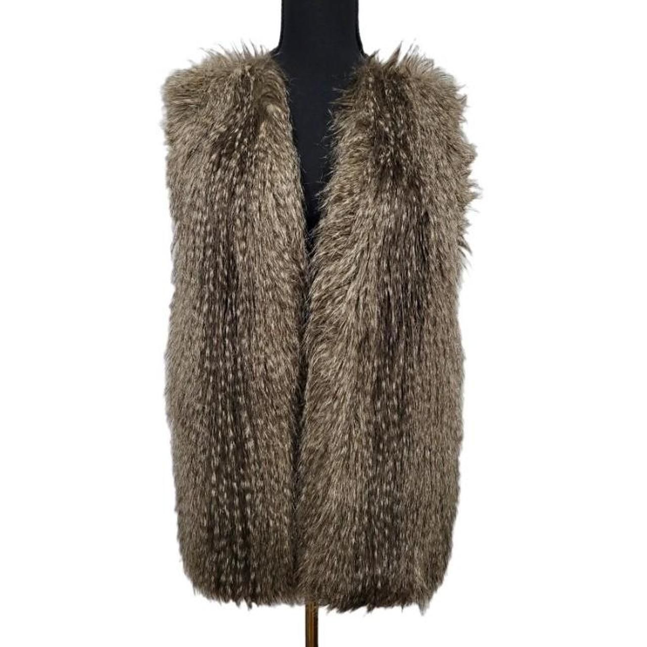 Womens on sale shaggy vest