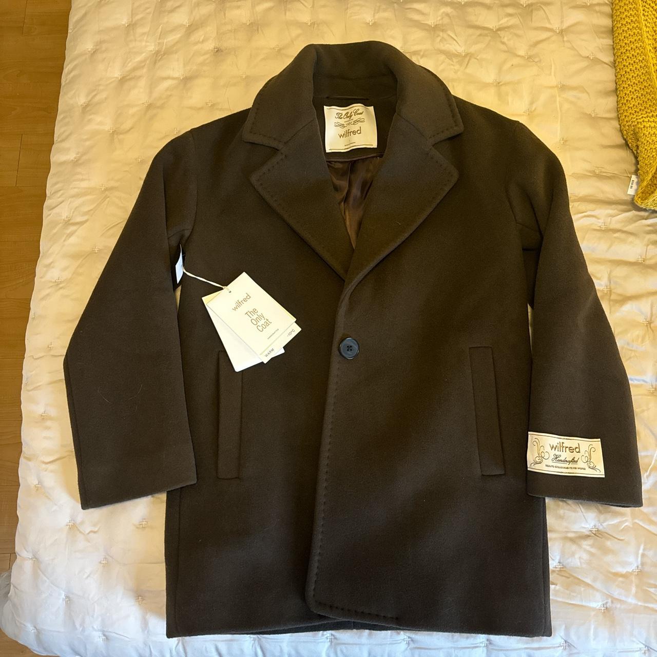 Aritzia The Only Coat in Burnt Cedar size 1. This is... - Depop