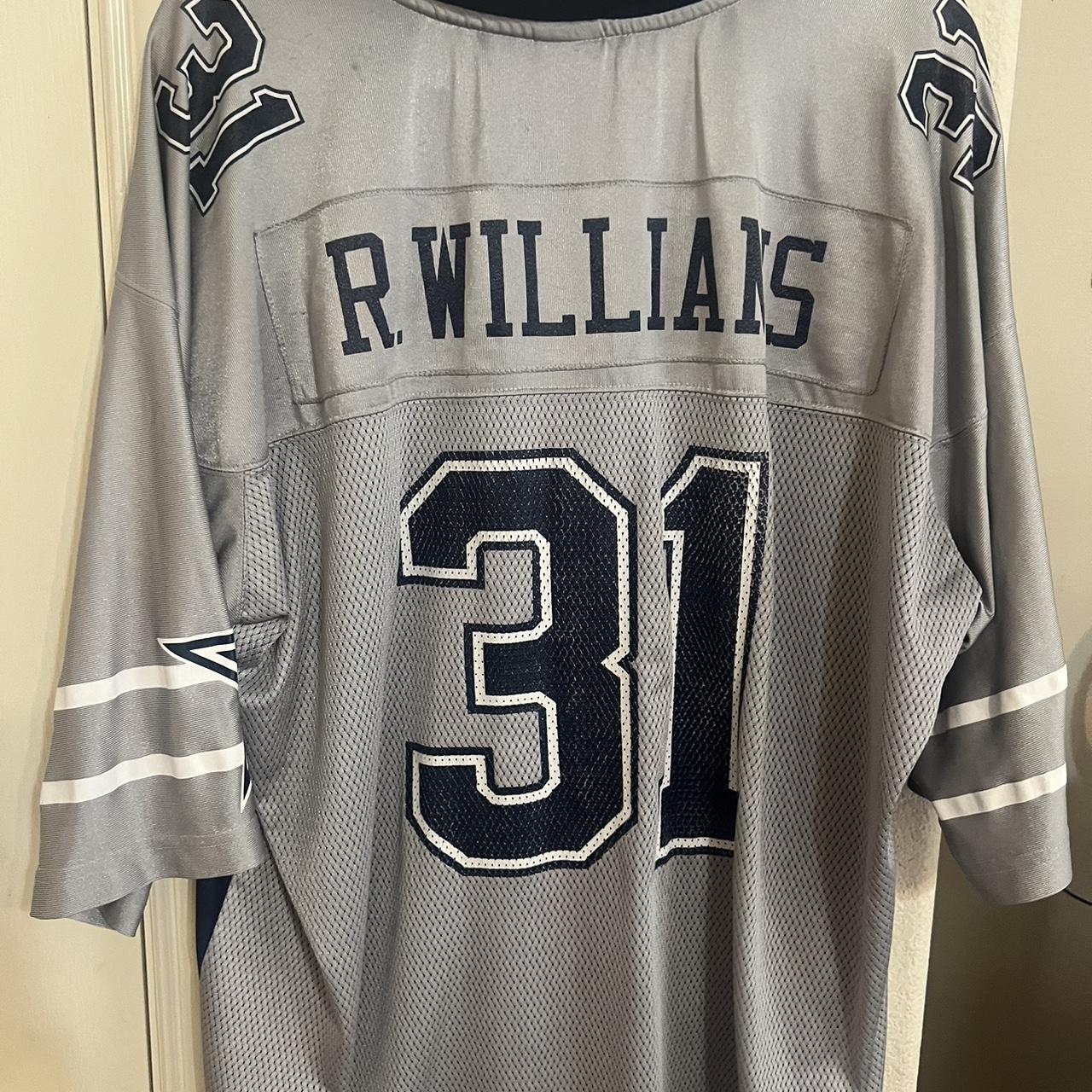 Reebok, Shirts, Dallas Cowboys Roy Williams Vintage Reebok Throwback  Jersey Size Large