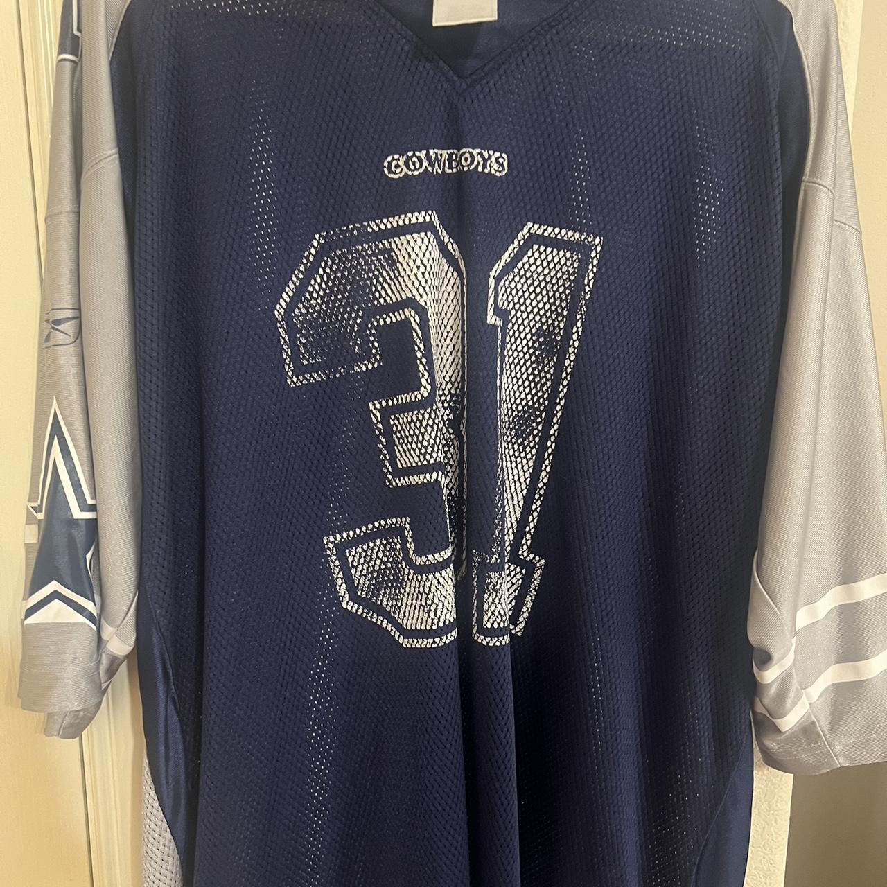 legitvintage Vintage Reebok Roy Williams Dallas Cowboys Jersey Mens Size 3XL Deadstock Nwt 00S