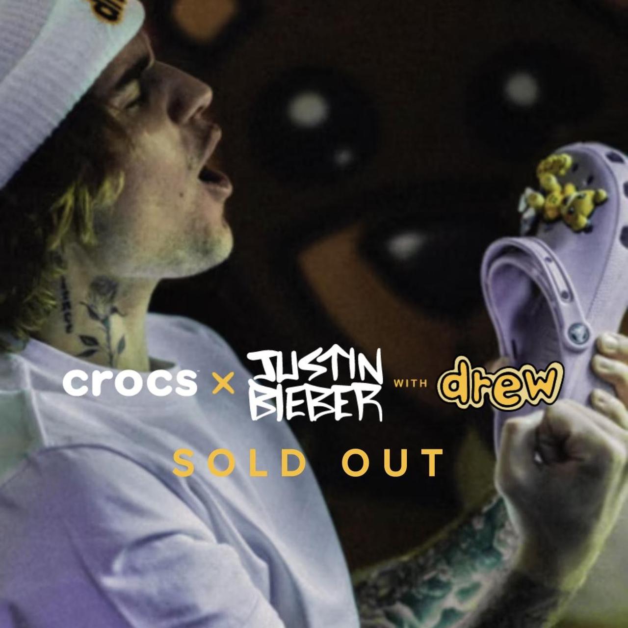 Crocs x Justin Bieber Drew House 2; Limited Edition... Depop