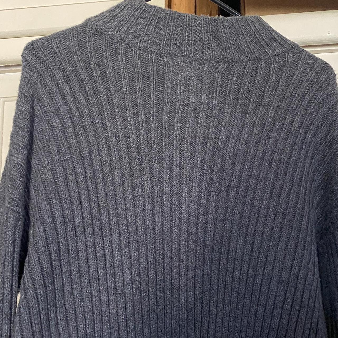 Abercrombie Mock neck Knit sweater dress with... - Depop