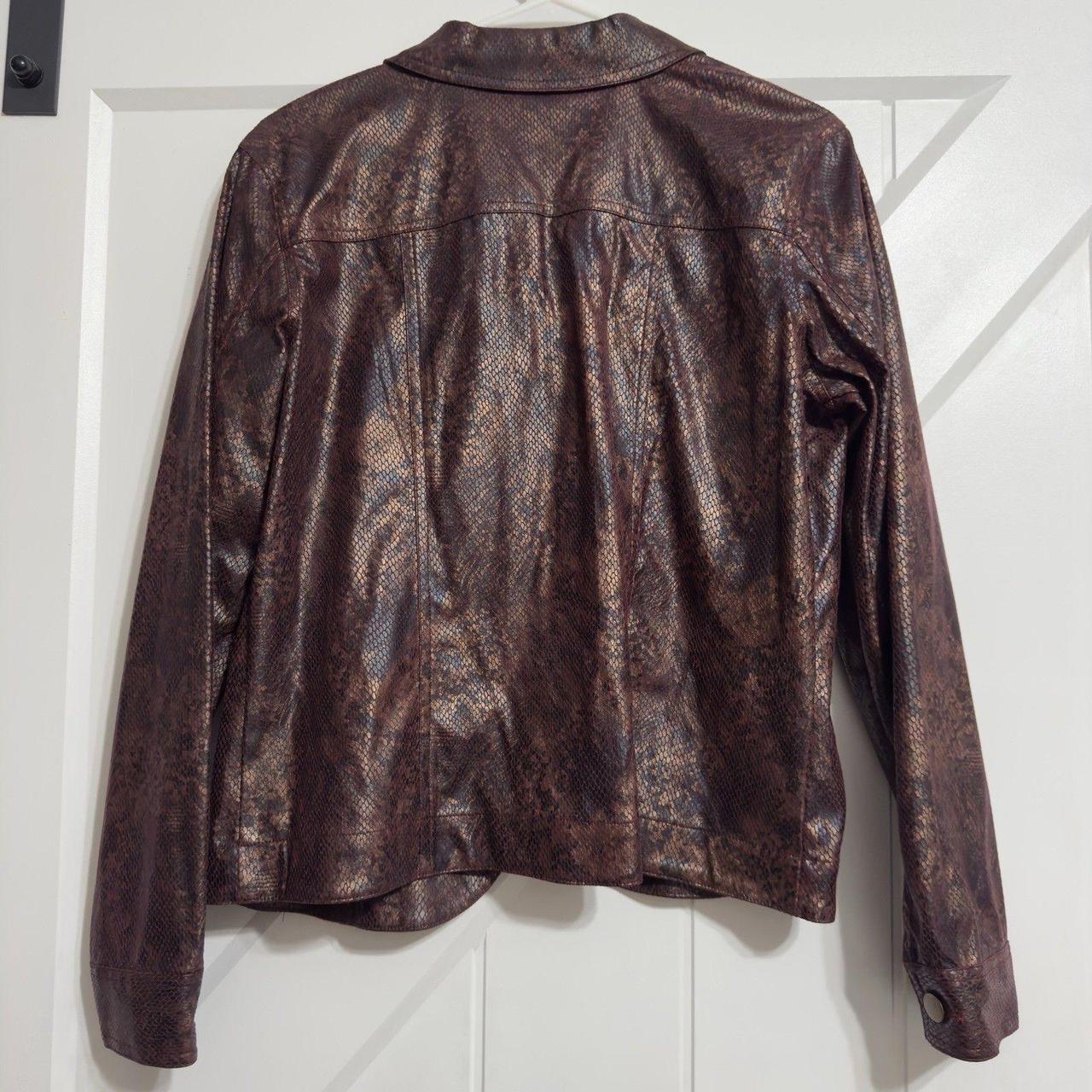 Source Unknown Women's Blazer Jacket - Brown - S … - image 2