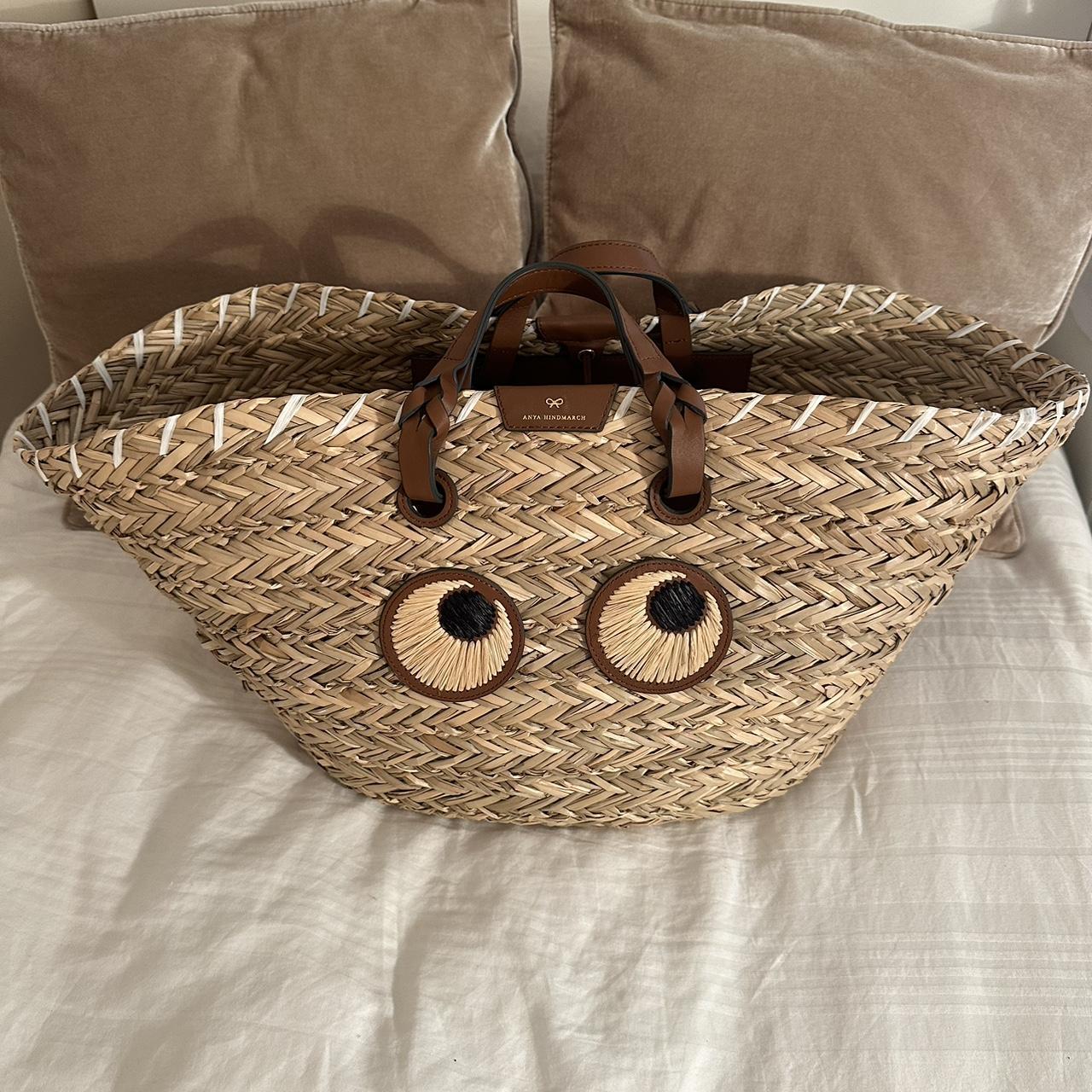ANYA HINDMARCH　アイズバスケット　ラージ ANYA HINDMARCH ハンドバッグ EYES BASKET LARGE アニヤハインド