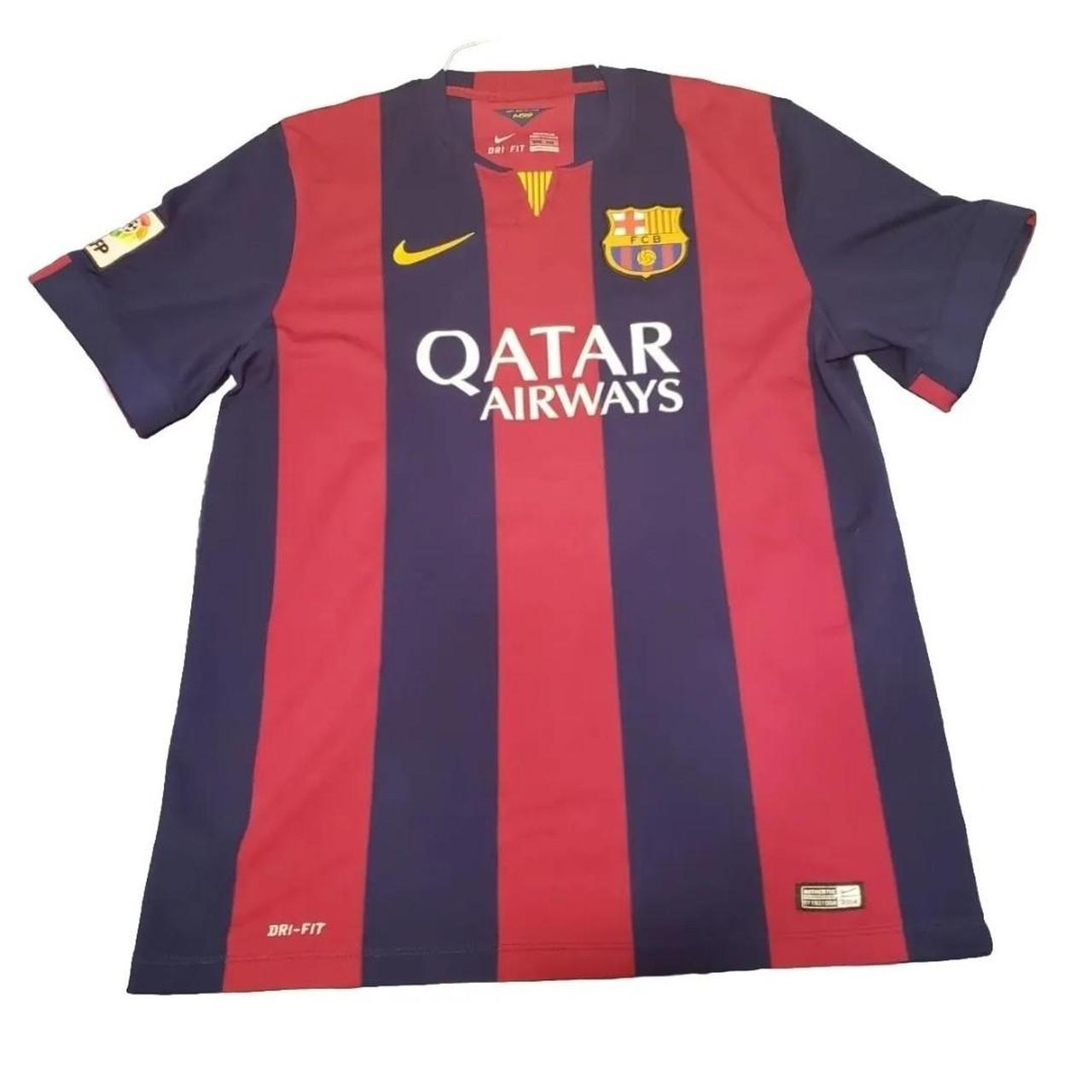 Barcelona 14/15 Messi Jersey Size: XL Pre-owned - Depop