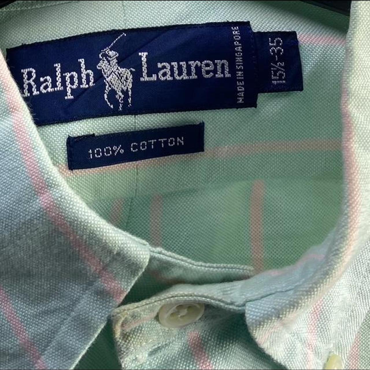 Vintage Ralph Lauren shirt - Fits Men’s XL - Green... - Depop