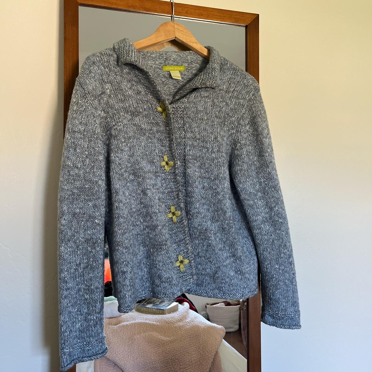 Sigrid olsen hot sale sweater cardigan