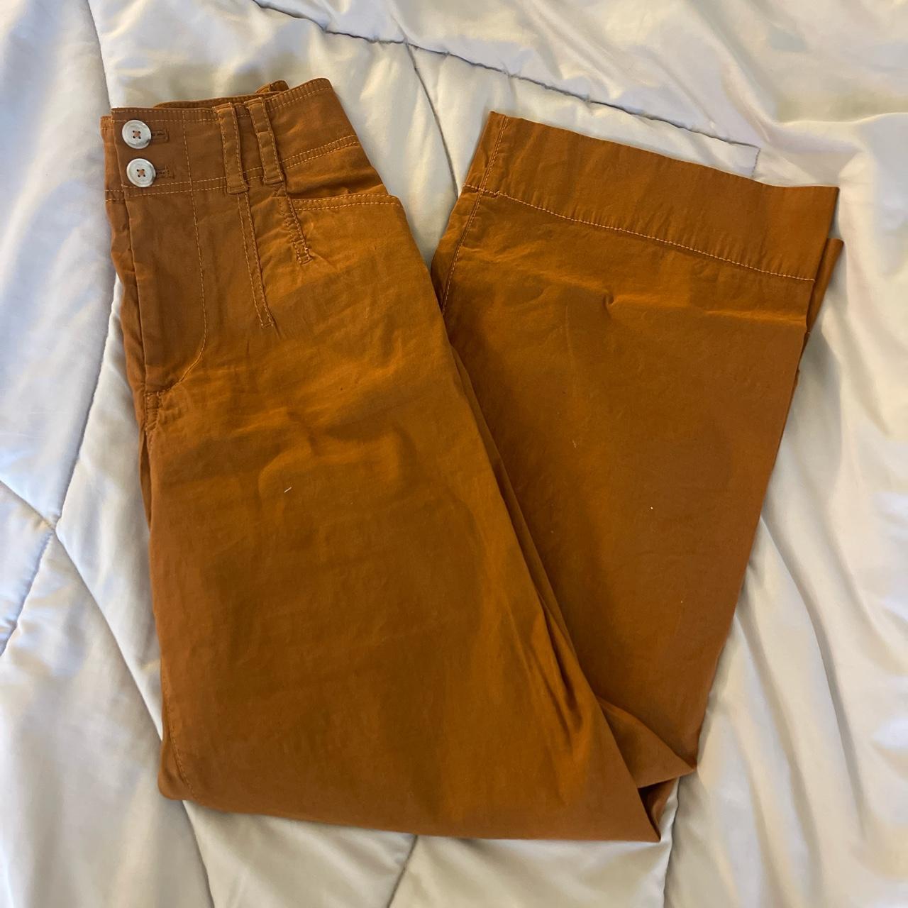 Anthropologie straight leg pants size 25 - Depop