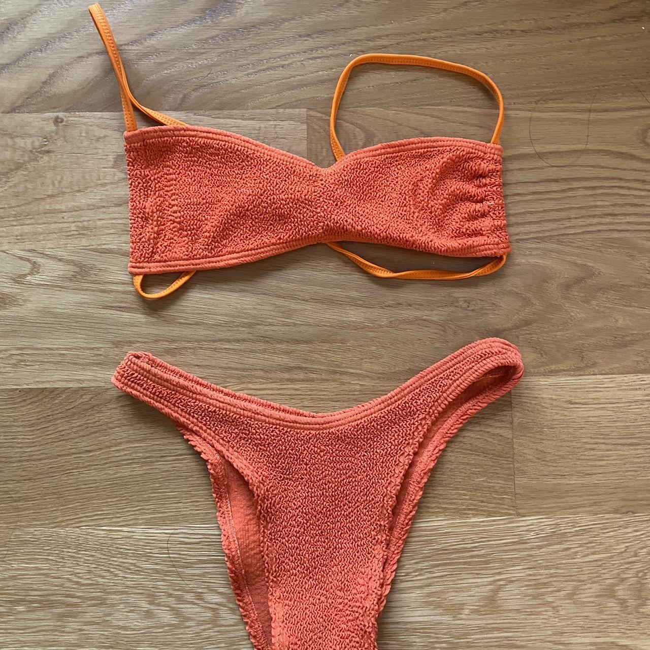 Burnt orange shops bikini set