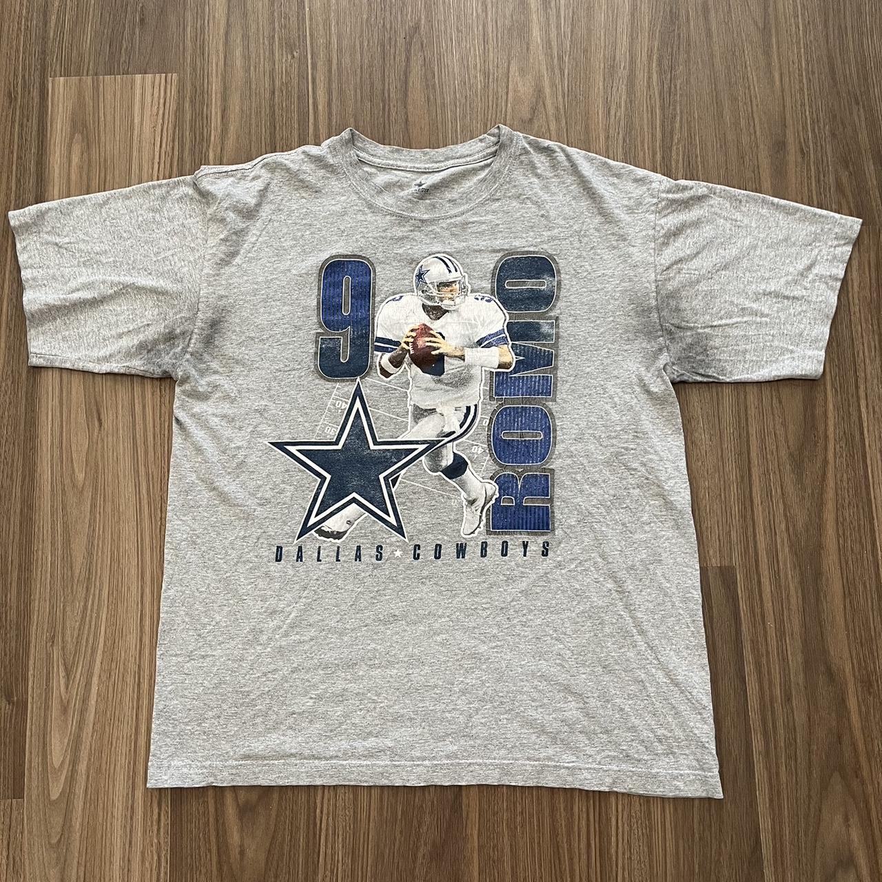 Tony Romo Cowboys Tee shirt Early 00's jerzees Tony - Depop