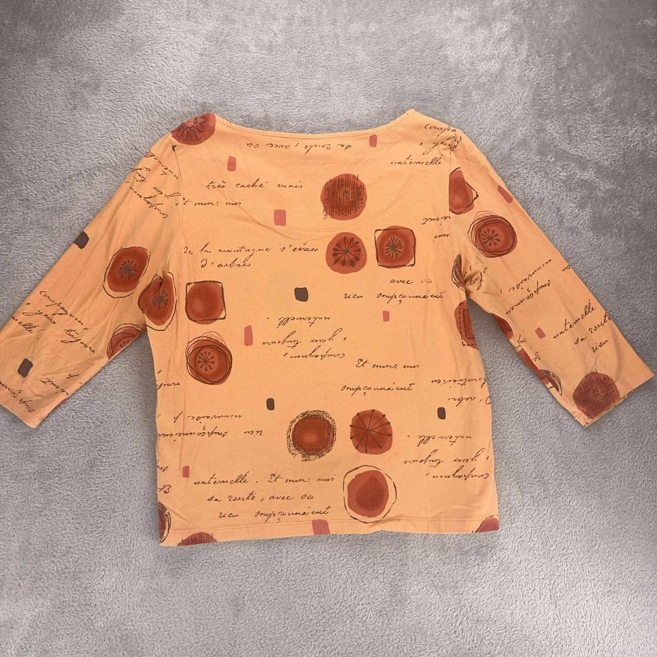 Ruby Rd. Women's Blouse - Orange - L – Ruby Rd. P… - image 2