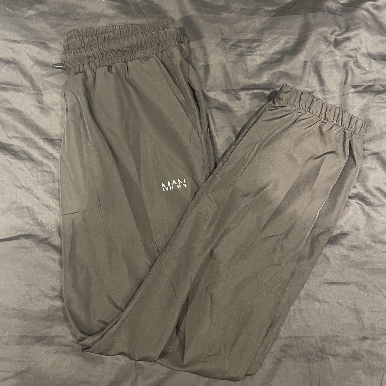 Boohoo Men's Black Trousers Depop