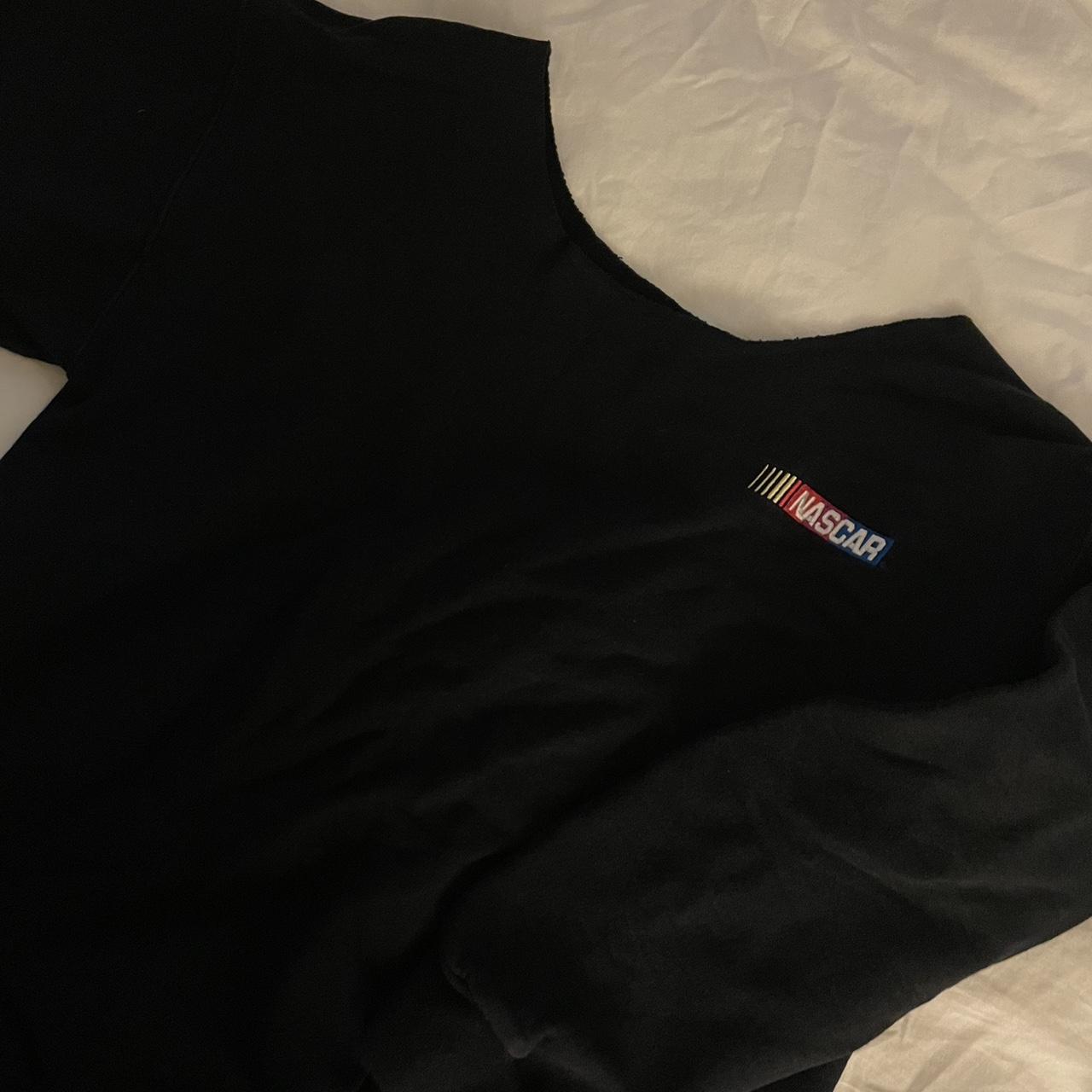nascar slouchy crewneck size : XS very soft and comfy - Depop
