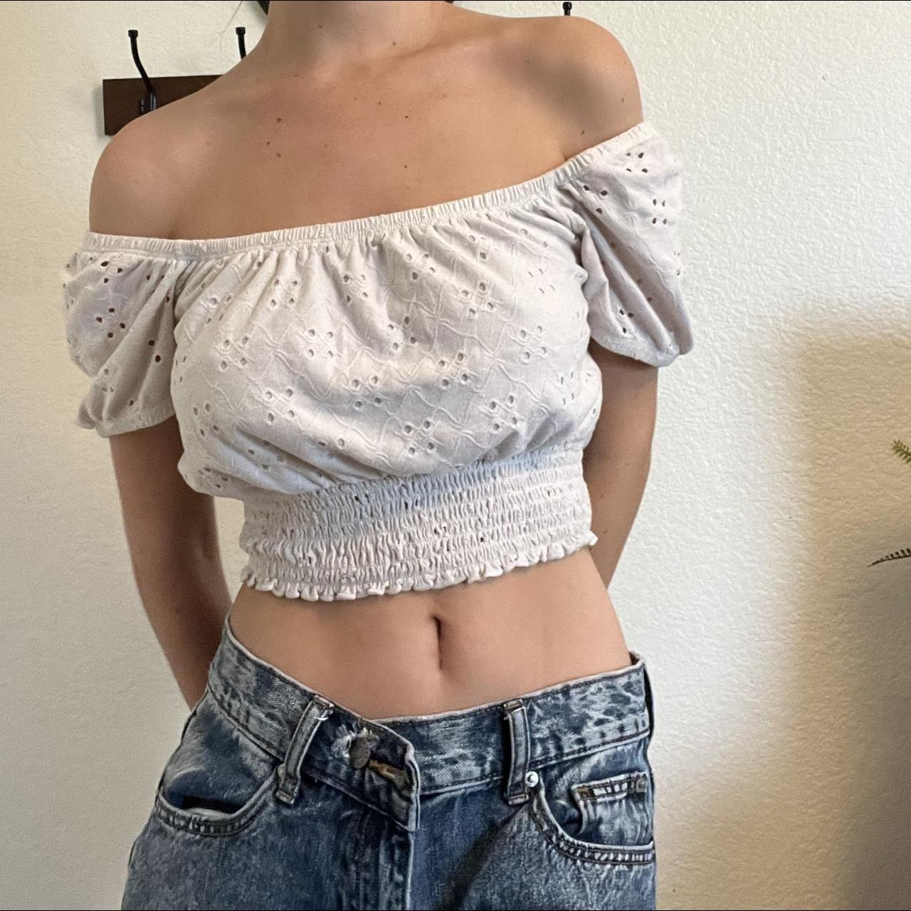 Very cute hollister off the shoulder top you can. Depop