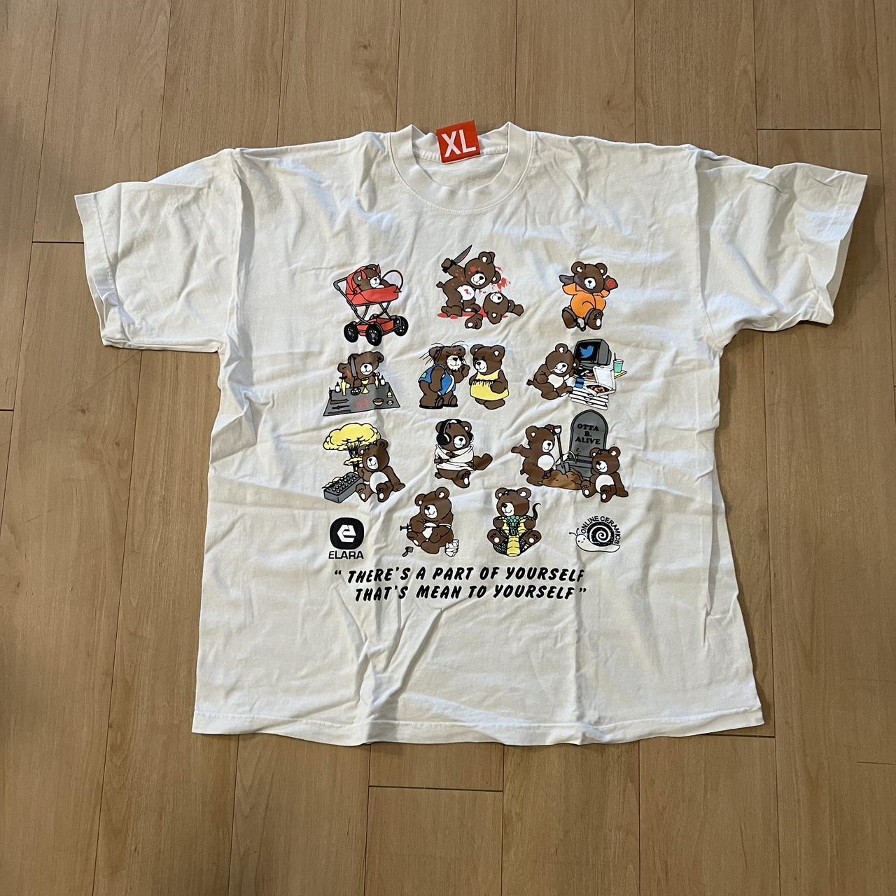 Online Ceramics Elara Teddy Bear Tee, Rare