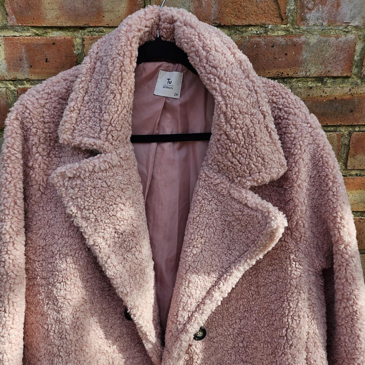 Tu hotsell pink coat