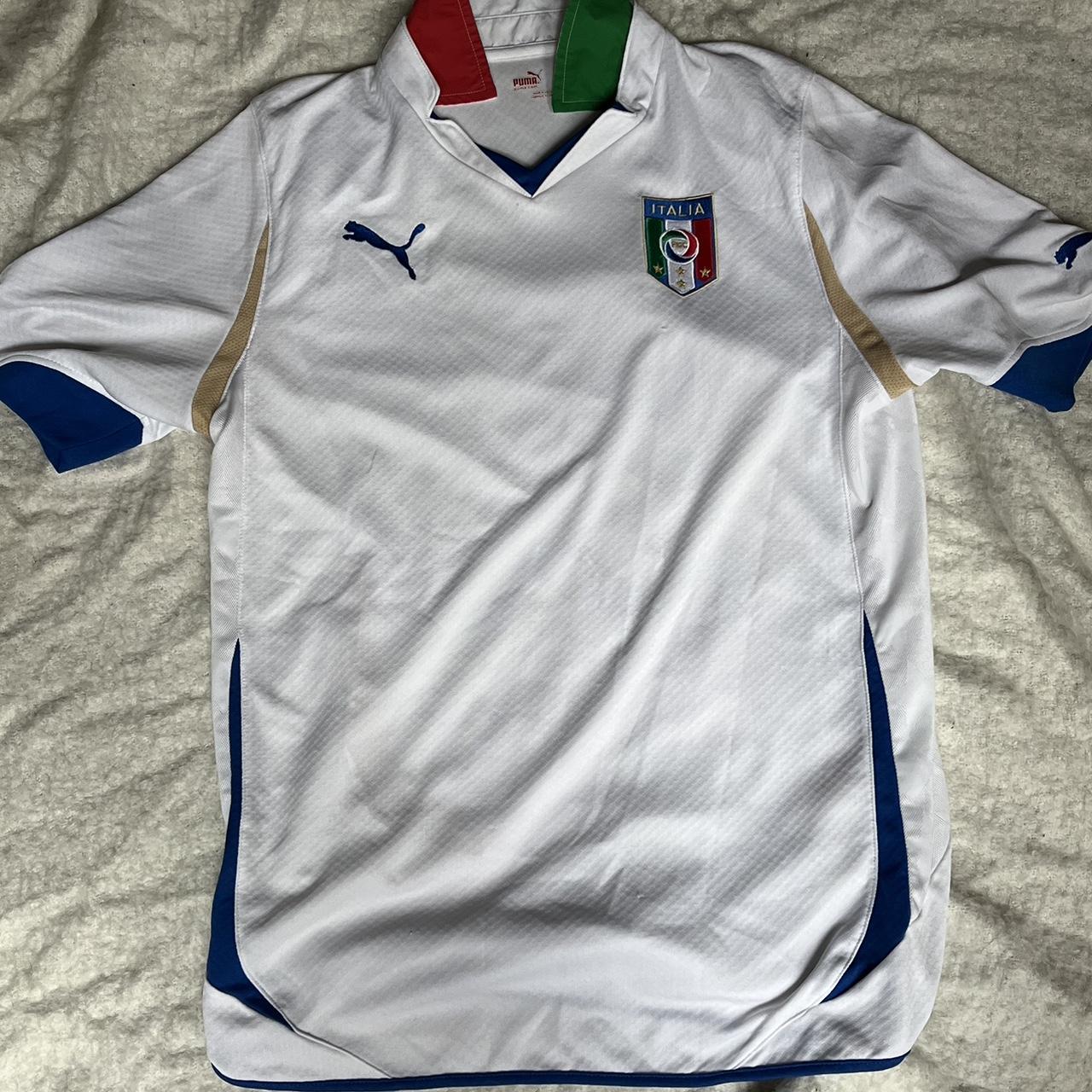 Italy Puma Football Shirt Kit Jersey 2010/2011 Away... - Depop