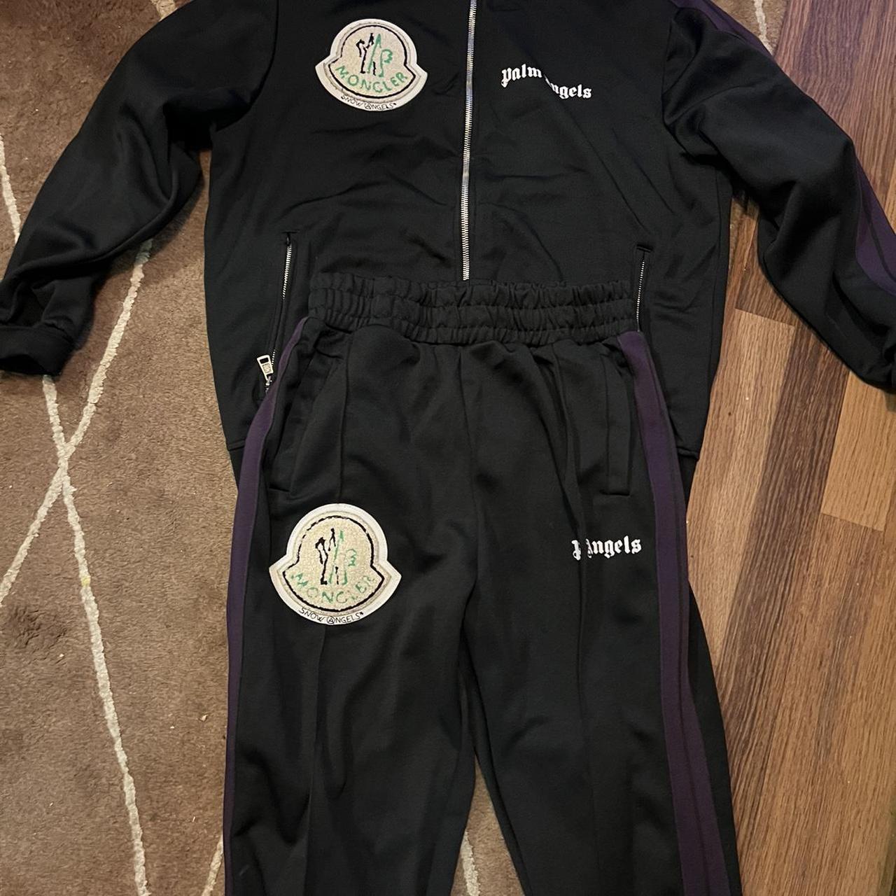 Moncler x palm angels tracksuit RARE 100 authentic