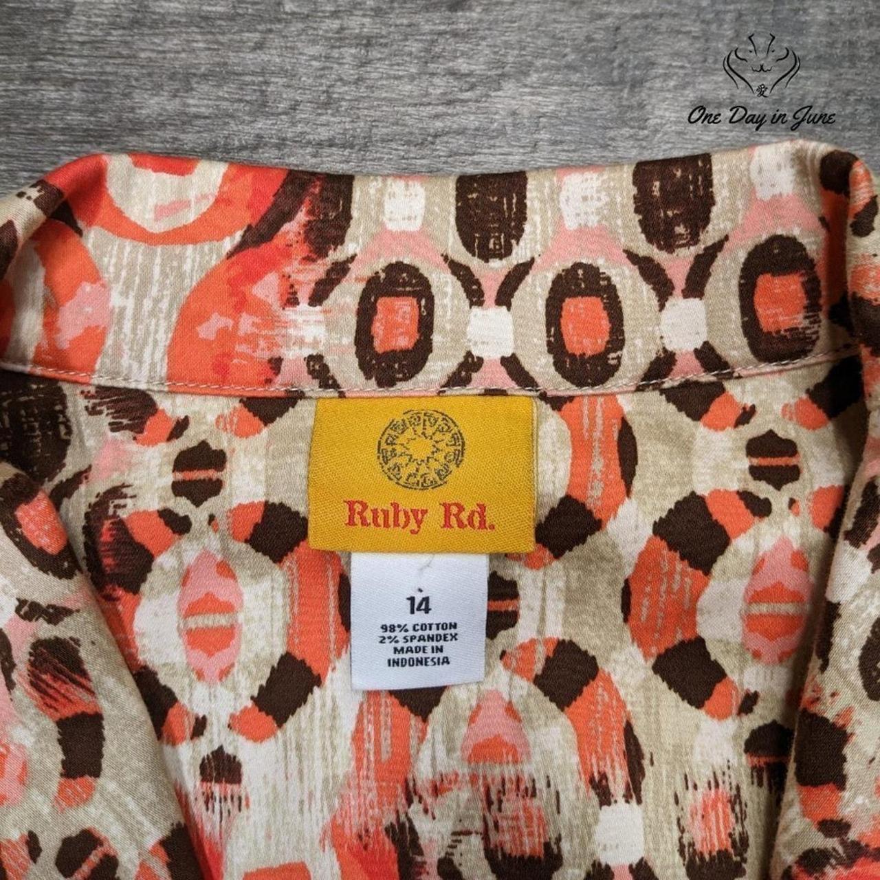 Ruby Rd. Women's Jacket - Orange - M – Ruby Rd Ab… - image 2