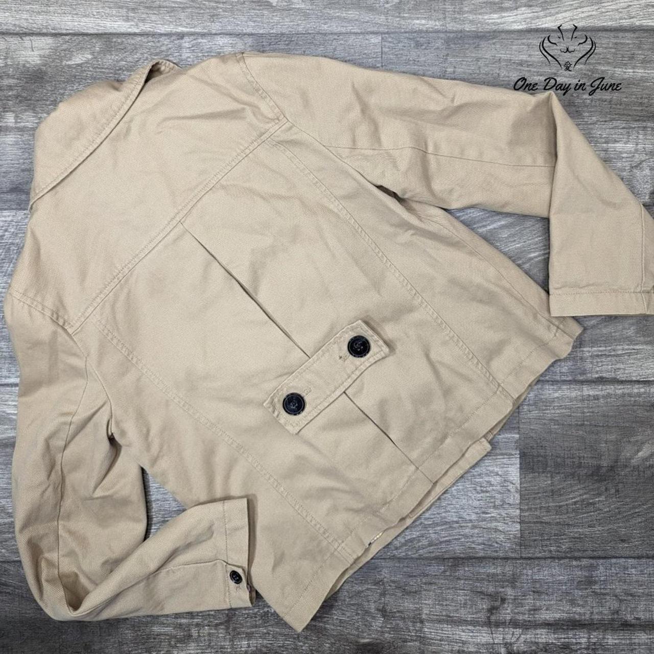 Gap Women's Jacket - Tan - S – Gap 3 Button Basic… - image 5