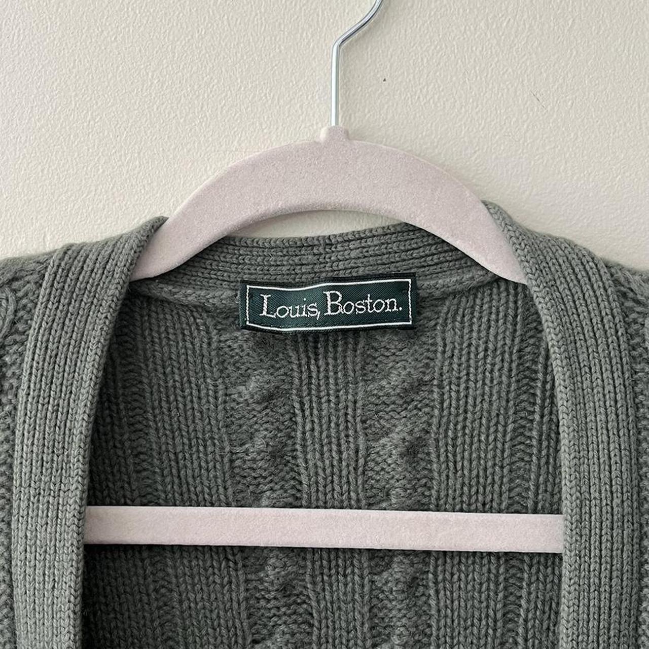 VINTAGE LOUIS cheapest BOSTON CASHMERE SWEATER