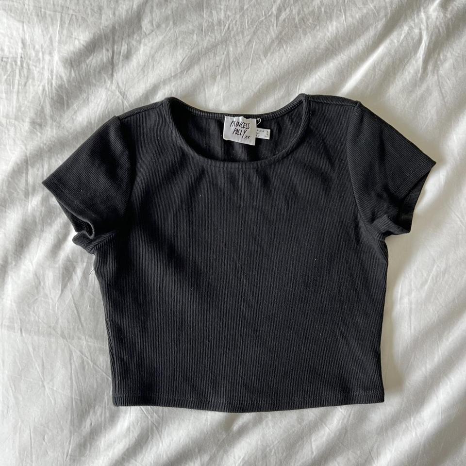 Princess Polly Classic Crop Tee Black 🖤 - Depop