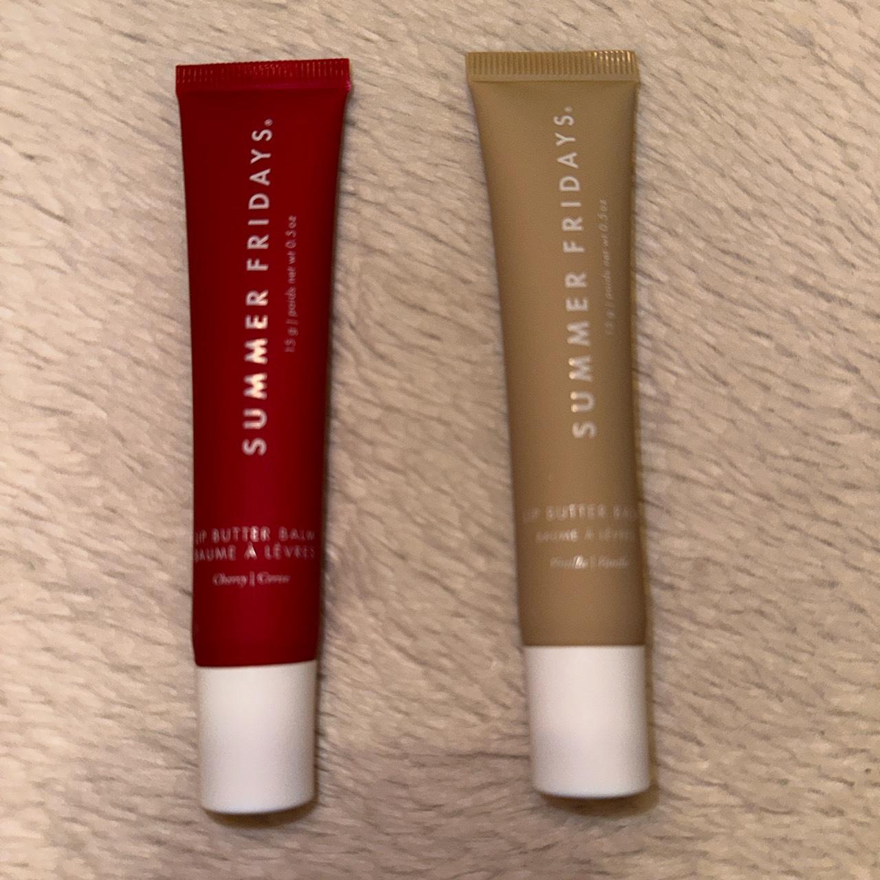 Brand New Summer Fridays Lip Butter Balm duo cherry... Depop