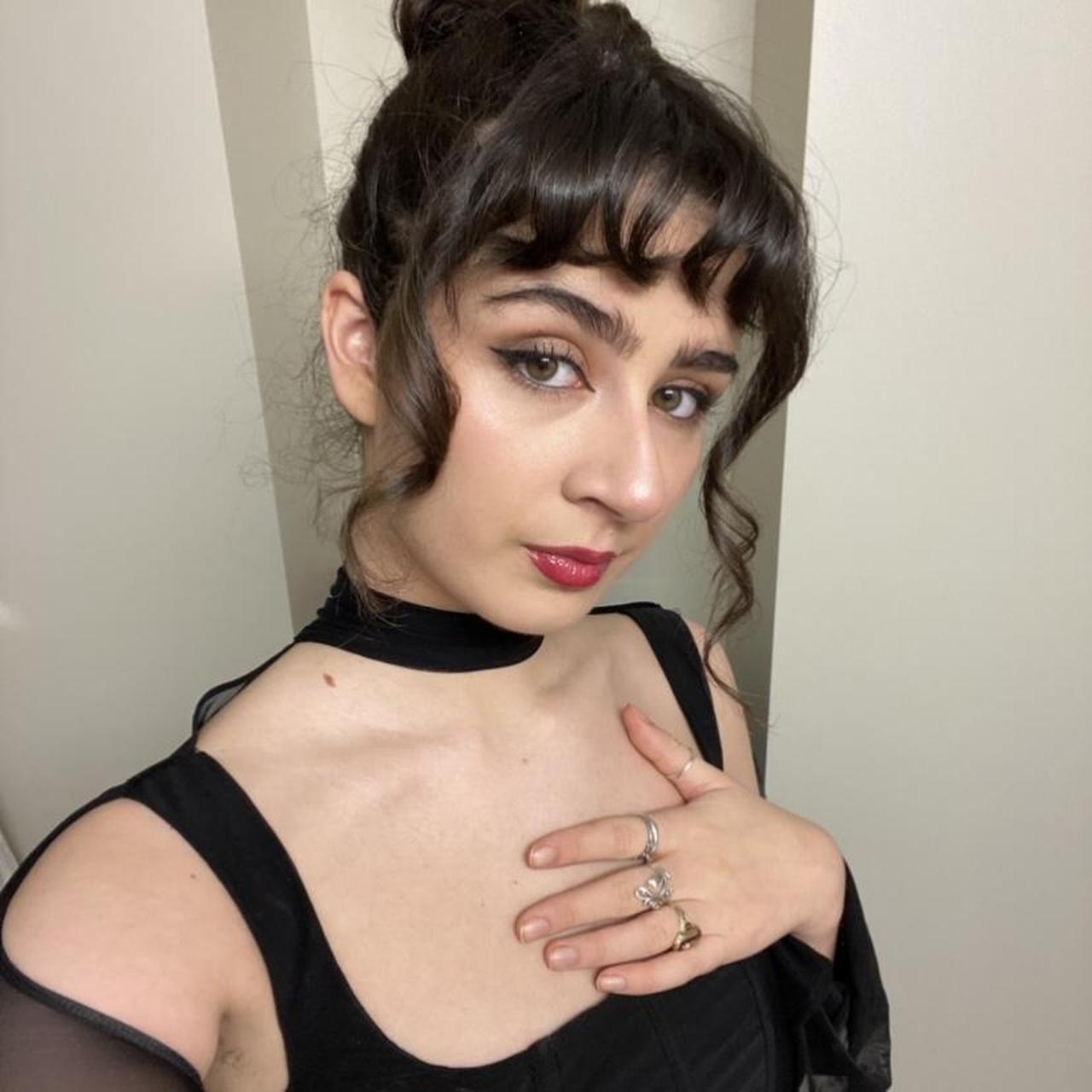 house-of-cb-women-s-black-blouse-depop
