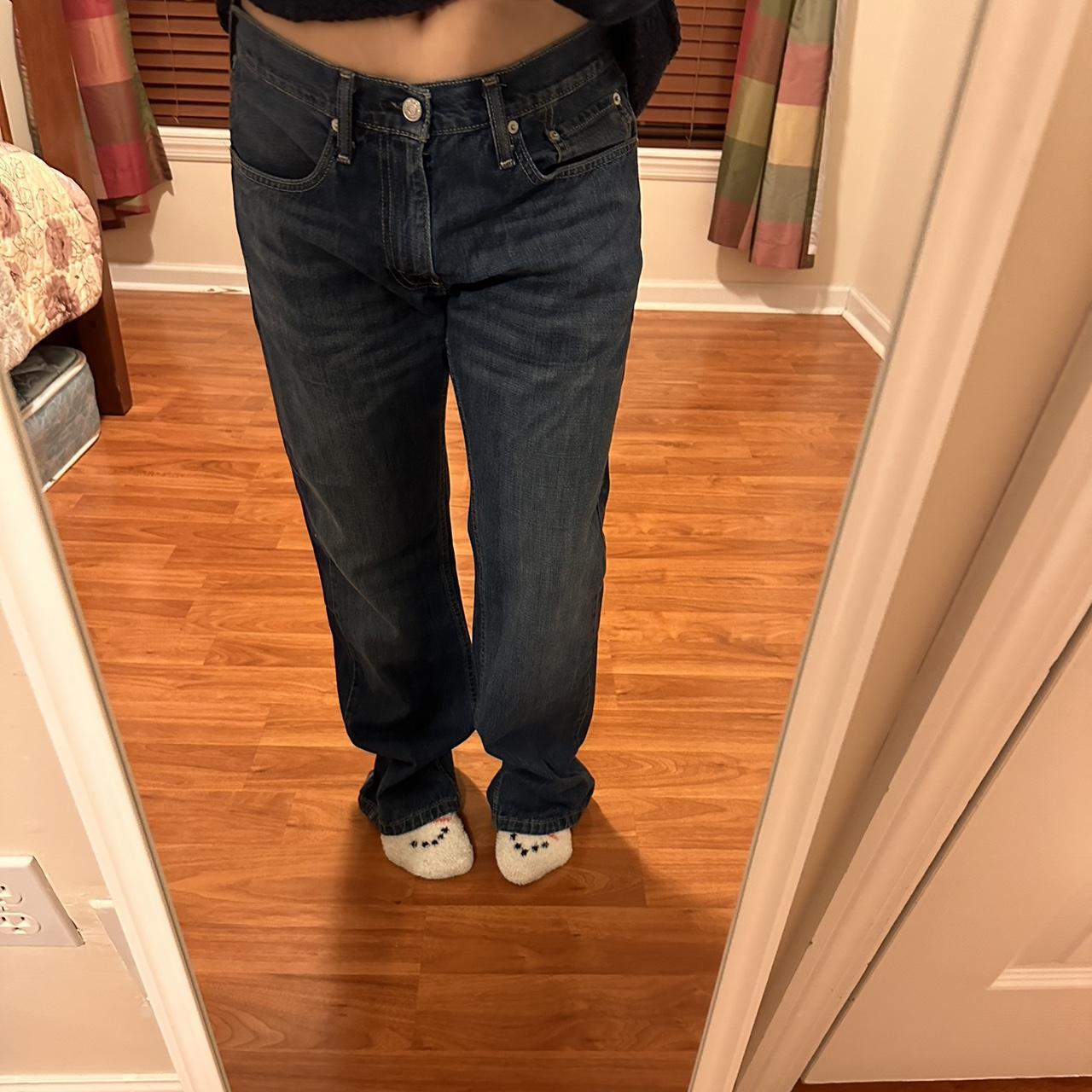 Vintage Levi s 559 Jeans Baggy Fit Dark Wash Size Depop vintage-levi-s-559-jeans-baggy-fit-dark-wash-size-depop