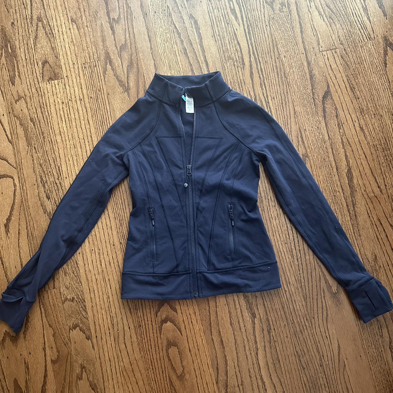 navy blue ivivva jacket- kids lululemon kids | Depop